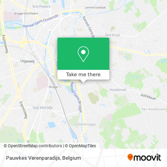 Pauwkes Verenparadijs plan