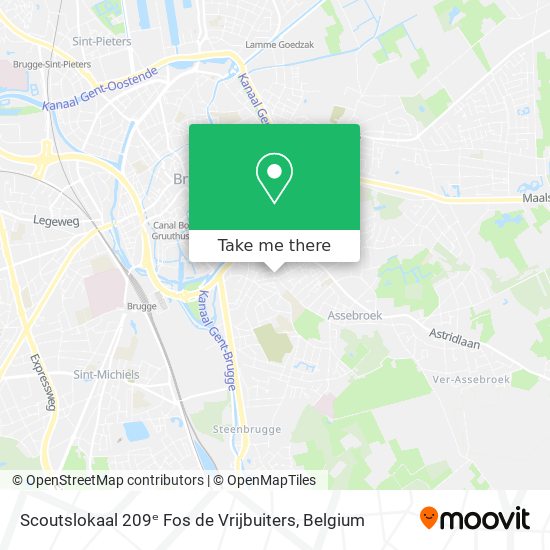 Scoutslokaal 209ᵉ Fos de Vrijbuiters map