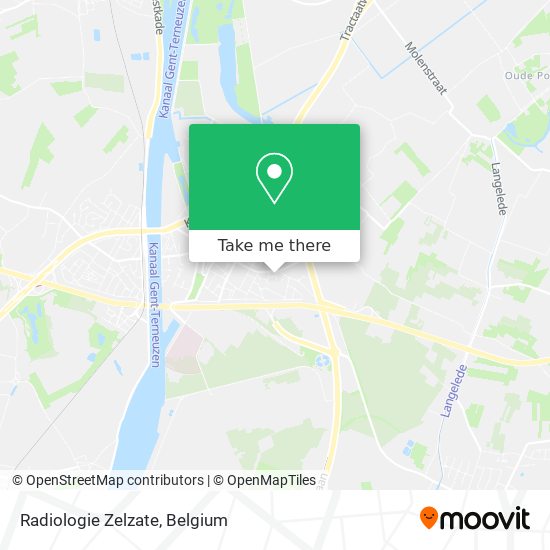 Radiologie Zelzate plan