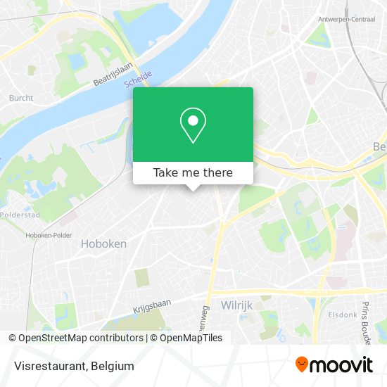 Visrestaurant map