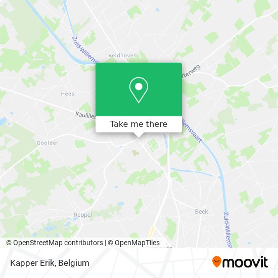 Kapper Erik map