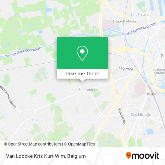 Van Loocke Kris Kurt Wim map