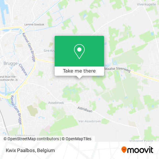 Kwix Paalbos map