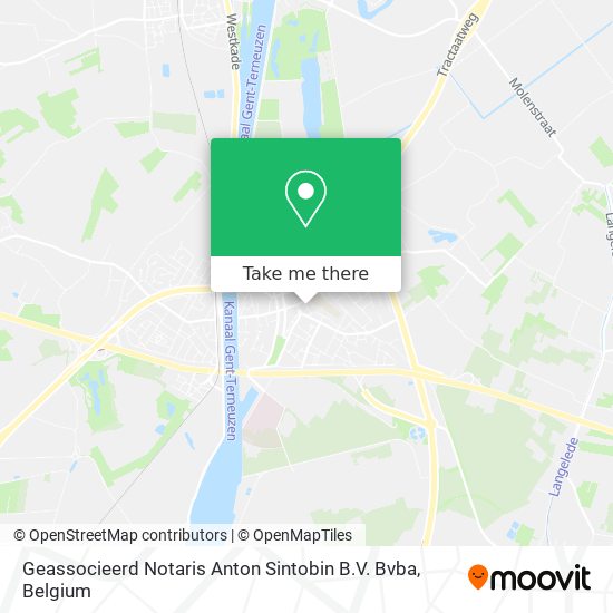 Geassocieerd Notaris Anton Sintobin B.V. Bvba plan