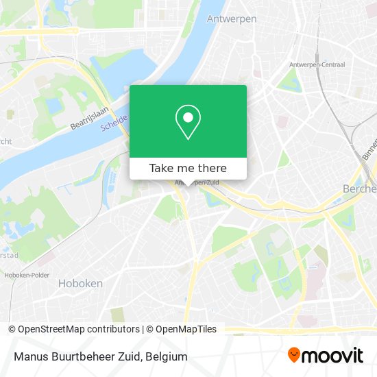 Manus Buurtbeheer Zuid map
