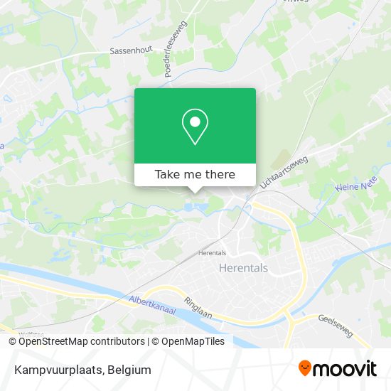 Kampvuurplaats map