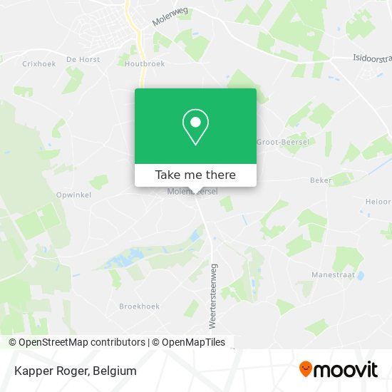 Kapper Roger map