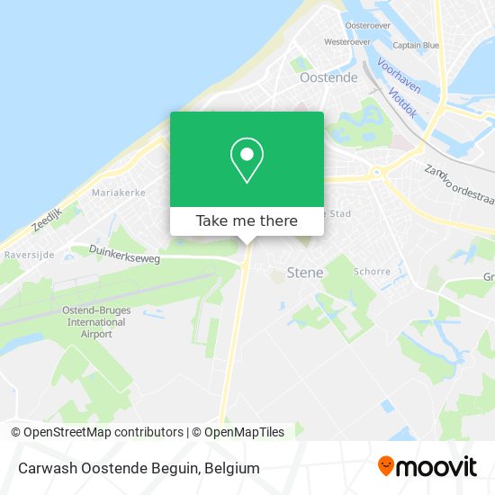 Carwash Oostende Beguin plan