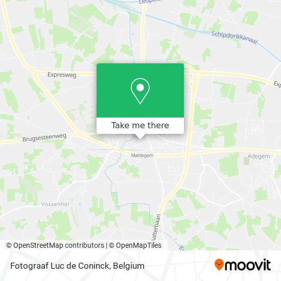 Fotograaf Luc de Coninck map