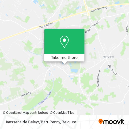 Janssens-de Beleyr/Bart-Penny map
