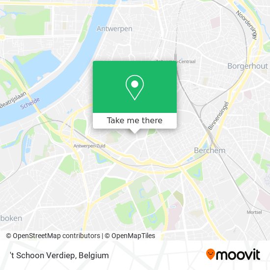 't Schoon Verdiep map