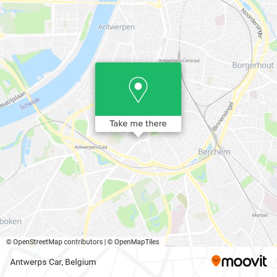 Antwerps Car map