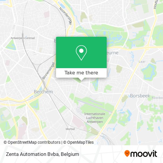 Zenta Automation Bvba map