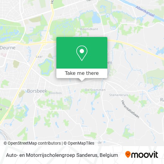 Auto- en Motorrijscholengroep Sanderus map
