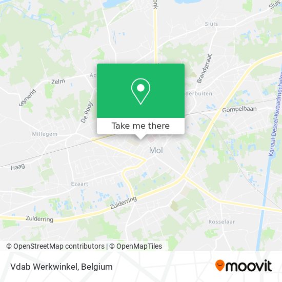 Vdab Werkwinkel plan