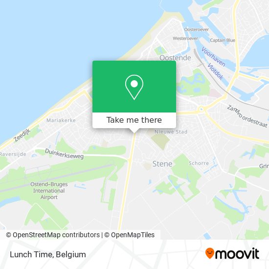 Lunch Time map