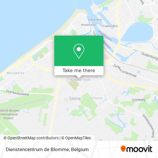 Dienstencentrum de Blomme plan
