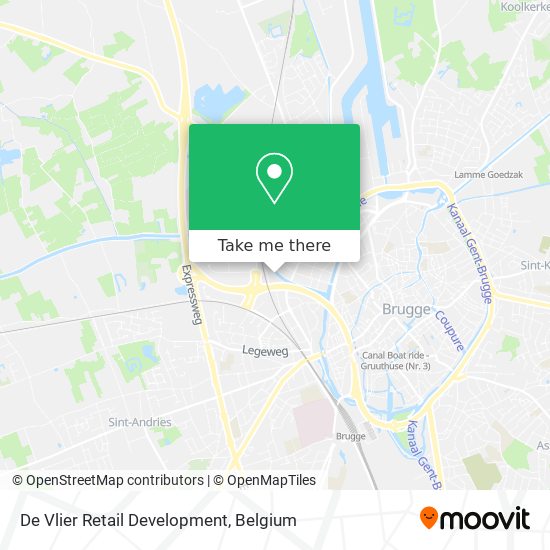 De Vlier Retail Development map