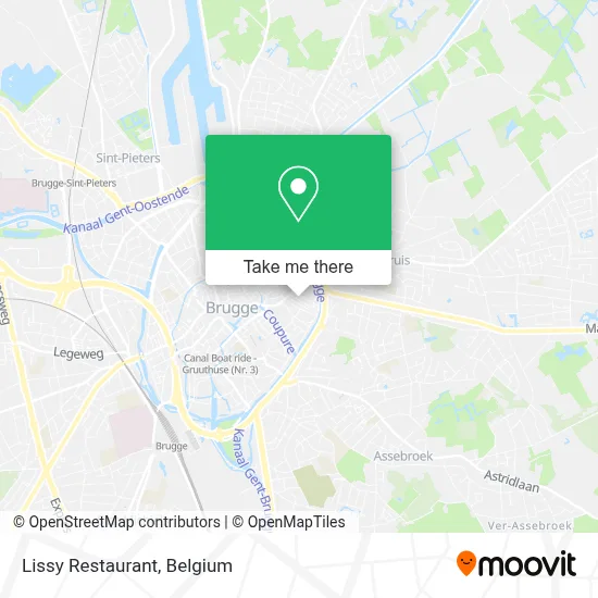 Lissy Restaurant map