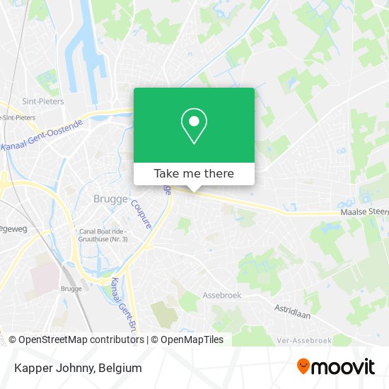 Kapper Johnny map