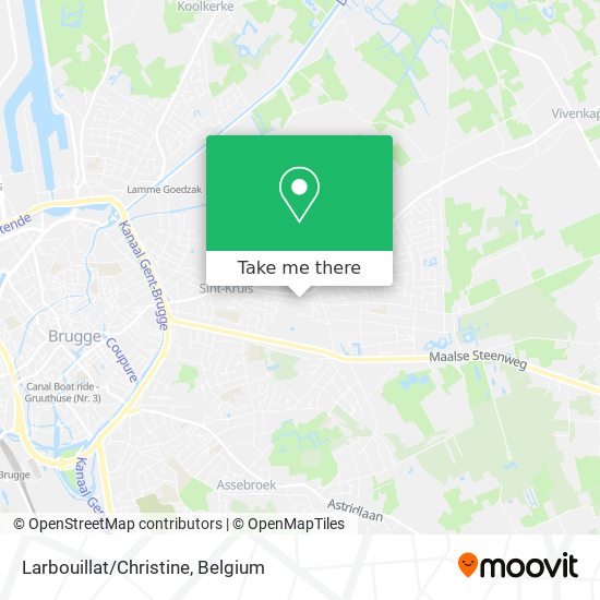 Larbouillat/Christine map