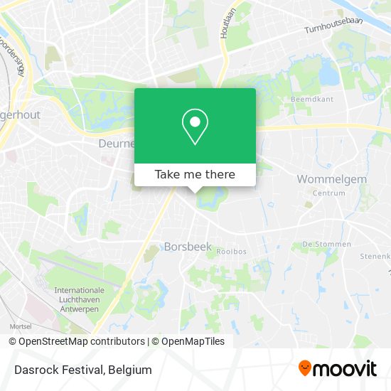 Dasrock Festival map