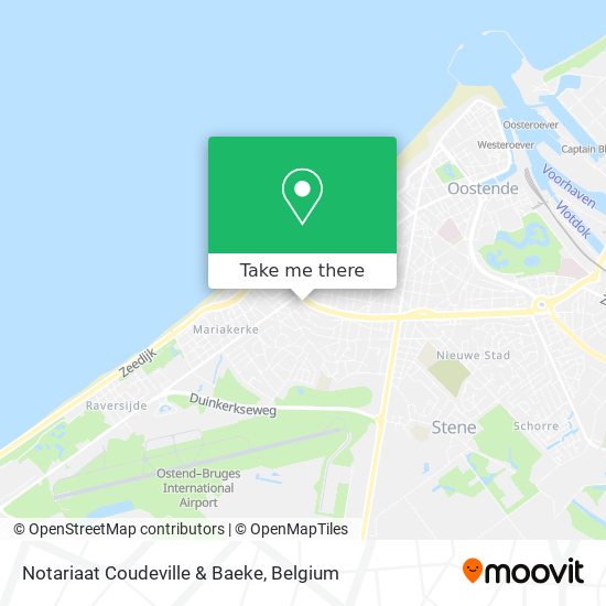 Notariaat Coudeville & Baeke map