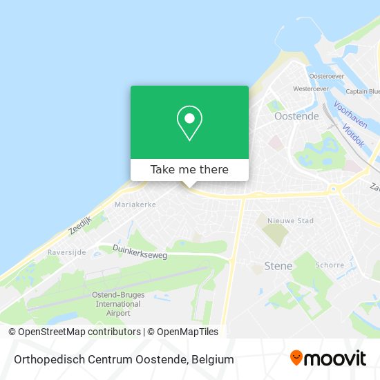 Orthopedisch Centrum Oostende map