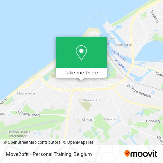 Move2bfit - Personal Training map