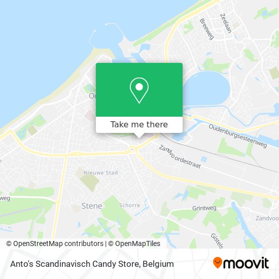 Anto's Scandinavisch Candy Store plan