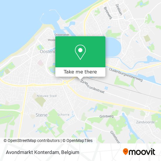 Avondmarkt Konterdam plan