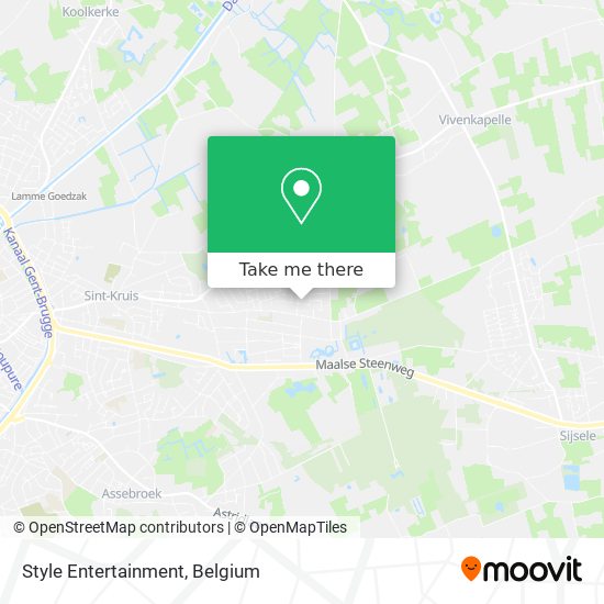 Style Entertainment map