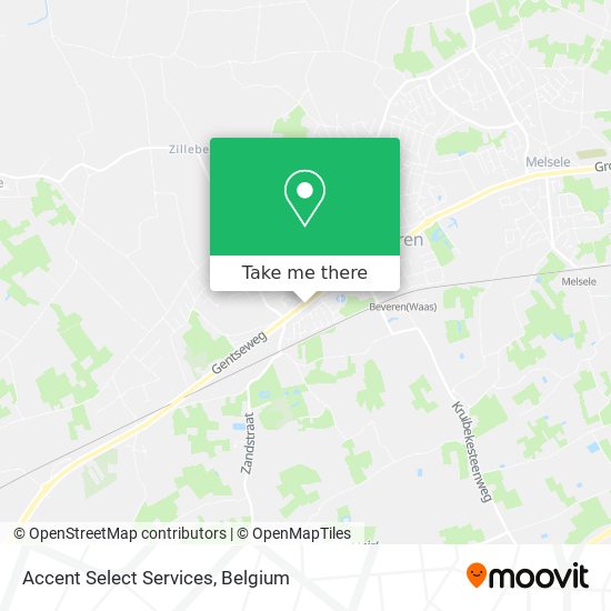 Accent Select Services map