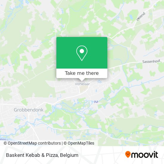 Baskent Kebab & Pizza map
