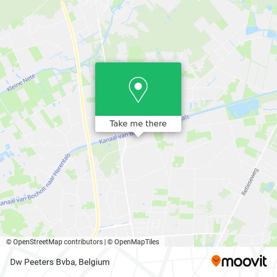 Dw Peeters Bvba map