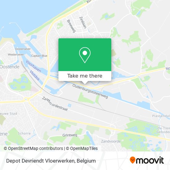 Depot Devriendt Vloerwerken map