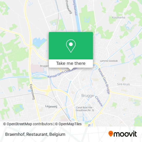 Braemhof, Restaurant map