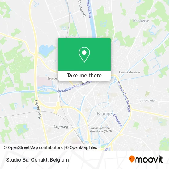 Studio Bal Gehakt map