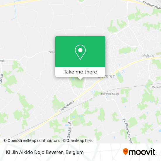 Ki Jin Aikido Dojo Beveren plan