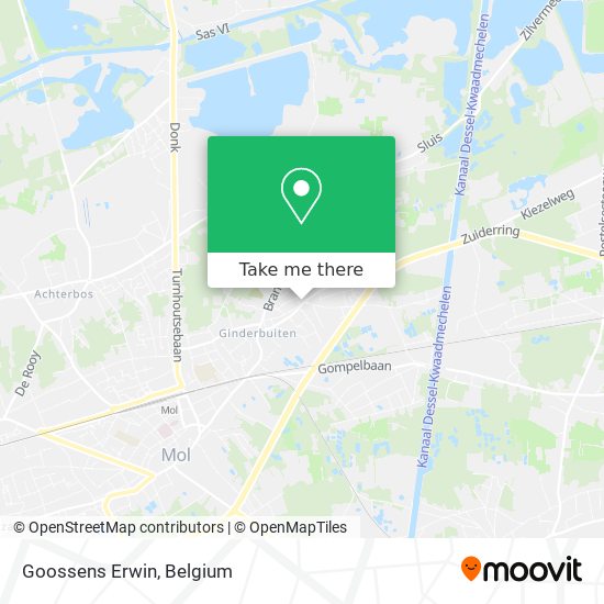 Goossens Erwin map