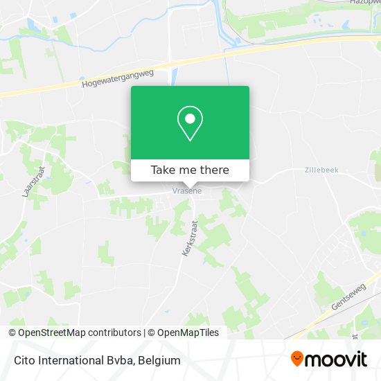 Cito International Bvba map