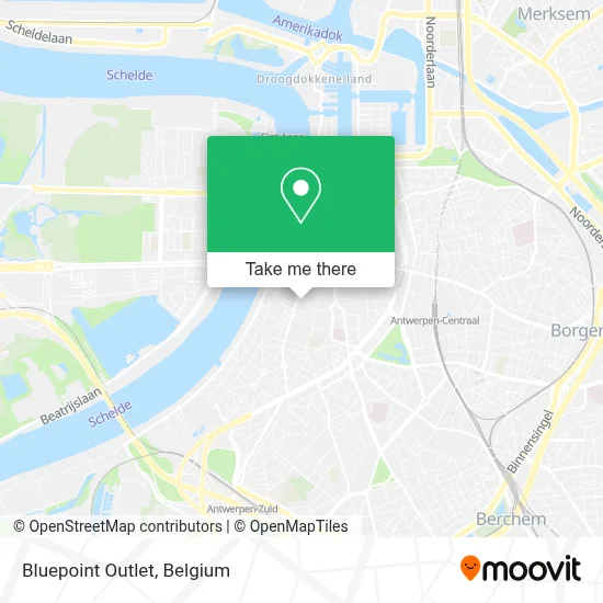 Bluepoint Outlet map