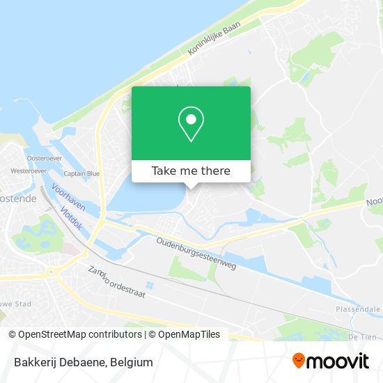 Bakkerij Debaene map