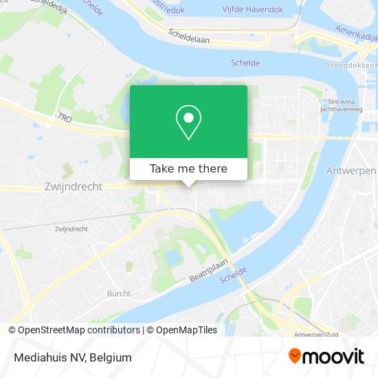 Mediahuis NV map