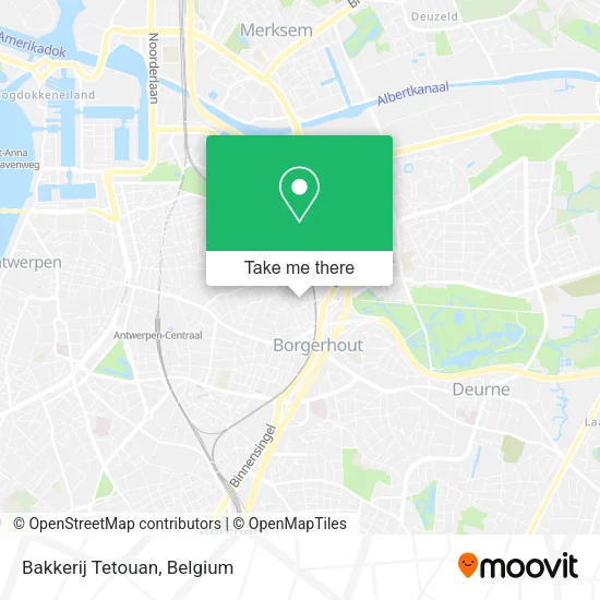 Bakkerij Tetouan map