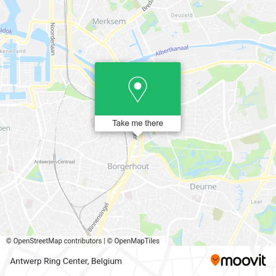 Antwerp Ring Center map