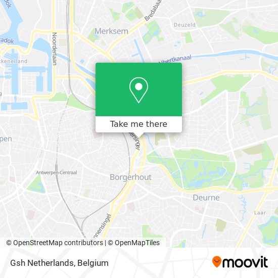 Gsh Netherlands map