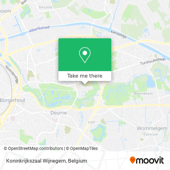 Koninkrijkszaal Wijnegem plan