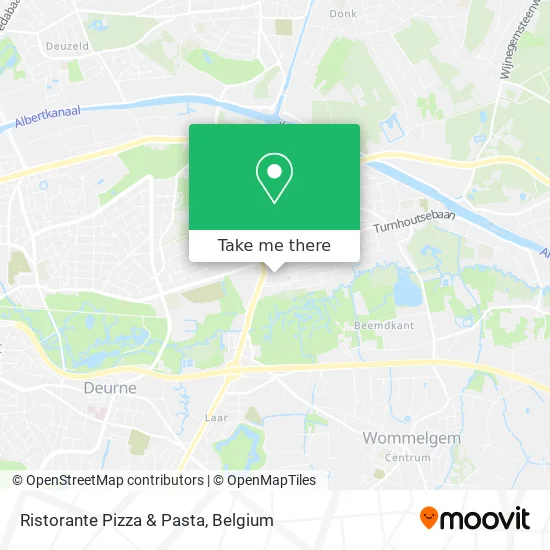 Pizza & Pasta Restaurant map
