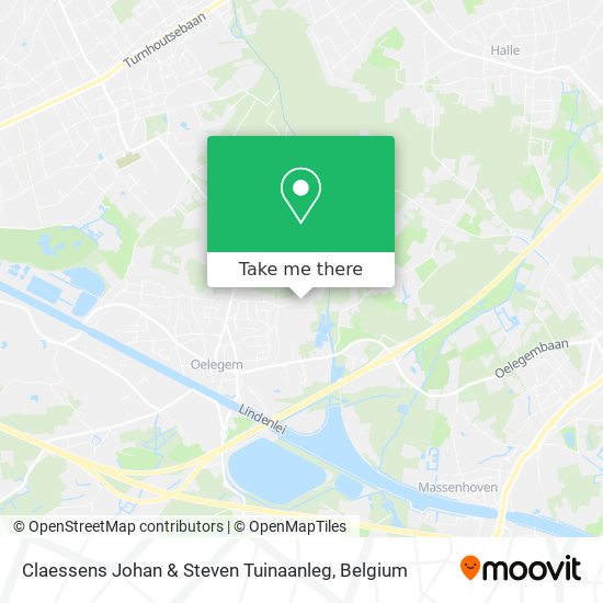 Claessens Johan & Steven Tuinaanleg map